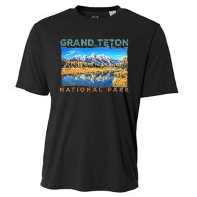 Grand Teton National Park Moose Cooling Performance Crew T-Shirt