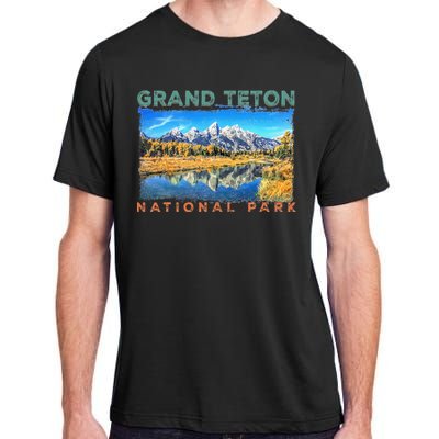 Grand Teton National Park Moose Adult ChromaSoft Performance T-Shirt