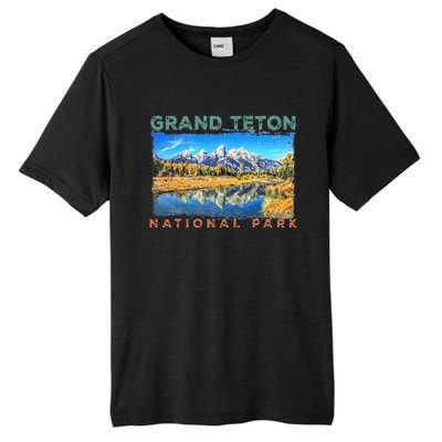 Grand Teton National Park Moose Tall Fusion ChromaSoft Performance T-Shirt