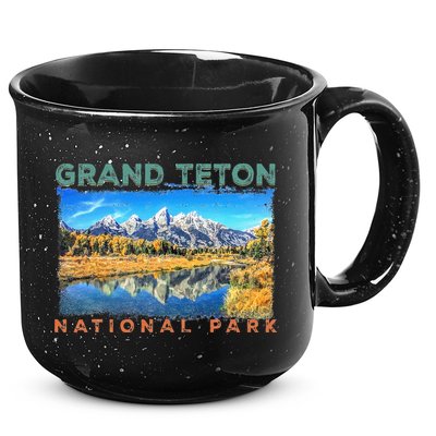 Grand Teton National Park Moose 15oz Campfire Ceramic Mug