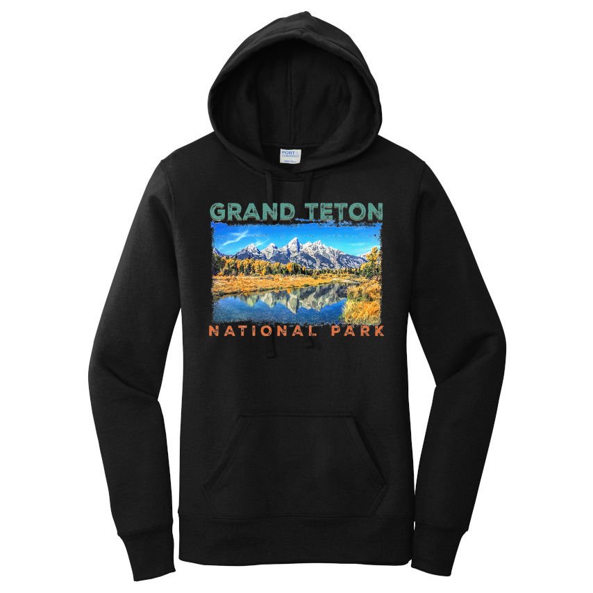 Grand Teton National Park Moose Women's Pullover Hoodie