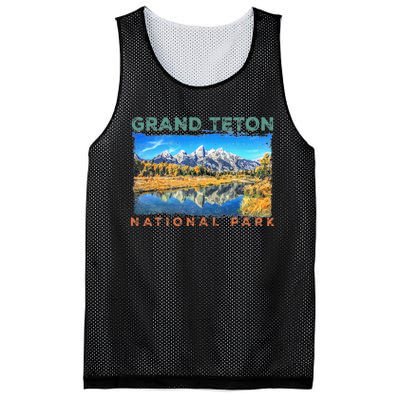 Grand Teton National Park Moose Mesh Reversible Basketball Jersey Tank