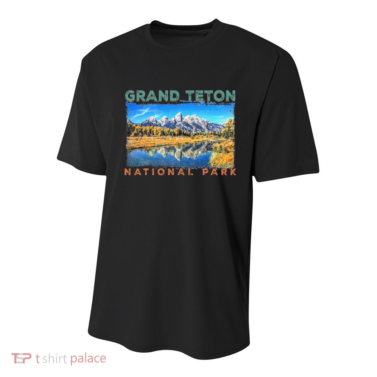 Grand Teton National Park Moose Youth Performance Sprint T-Shirt