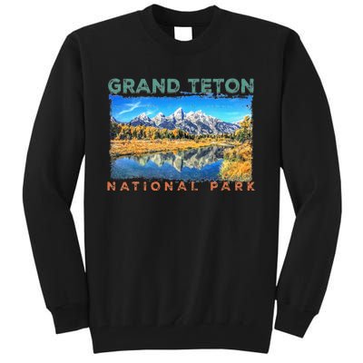 Grand Teton National Park Moose Tall Sweatshirt