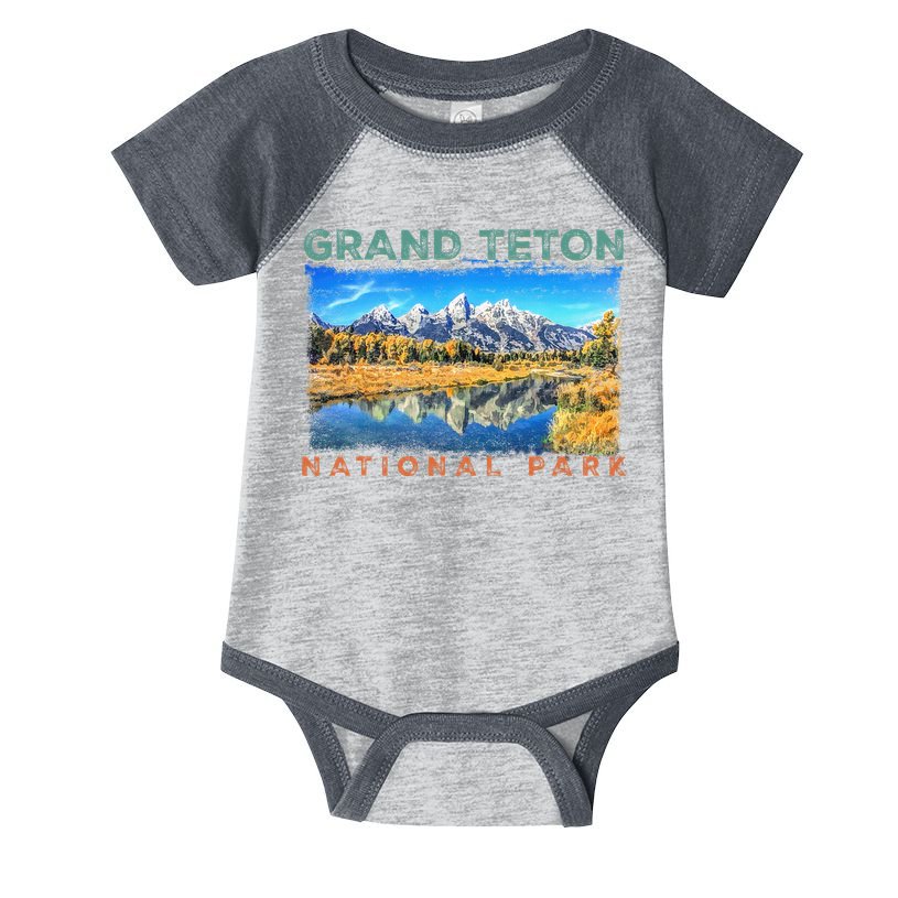 Grand Teton National Park Moose Infant Baby Jersey Bodysuit