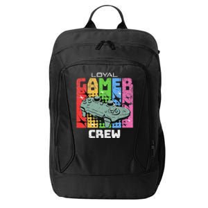 Gaming Team Online Tournaments Lan Party Crew Gamer City Backpack