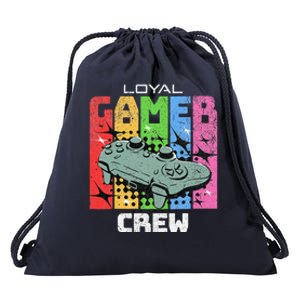 Gaming Team Online Tournaments Lan Party Crew Gamer Drawstring Bag