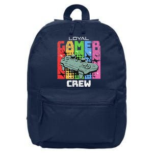 Gaming Team Online Tournaments Lan Party Crew Gamer 16 in Basic Backpack