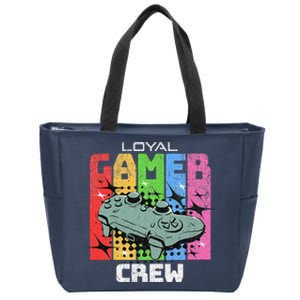 Gaming Team Online Tournaments Lan Party Crew Gamer Zip Tote Bag