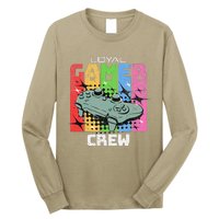 Gaming Team Online Tournaments Lan Party Crew Gamer Long Sleeve Shirt