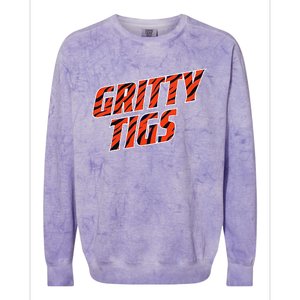 Gritty Tigs October Ready Baseball Fans 2024 Colorblast Crewneck Sweatshirt