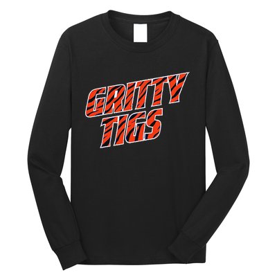 Gritty Tigs October Ready Baseball Fans 2024 Long Sleeve Shirt