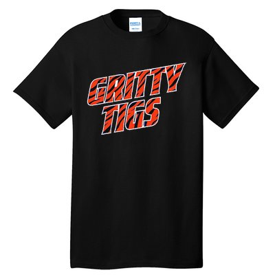 Gritty Tigs October Ready Baseball Fans 2024 Tall T-Shirt