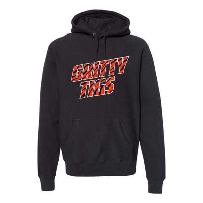 Gritty Tigs October Ready Baseball Fans 2024 Premium Hoodie