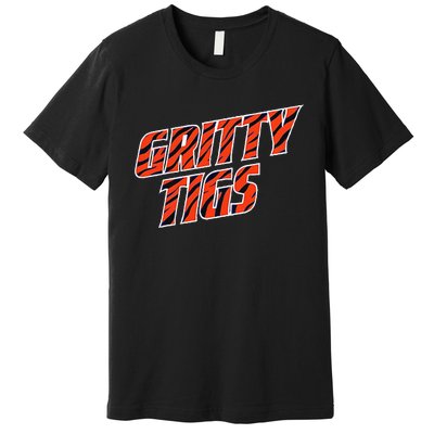 Gritty Tigs October Ready Baseball Fans 2024 Premium T-Shirt