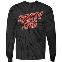 Gritty Tigs October Ready Baseball Fans 2024 Tie-Dye Long Sleeve Shirt