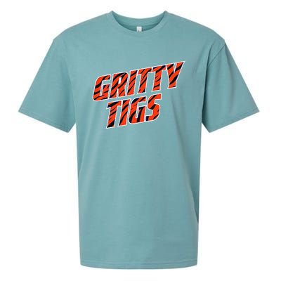 Gritty Tigs October Ready Baseball Fans 2024 Sueded Cloud Jersey T-Shirt