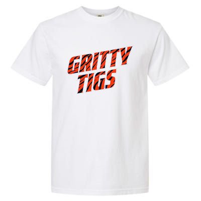 Gritty Tigs October Ready Baseball Fans 2024 Garment-Dyed Heavyweight T-Shirt