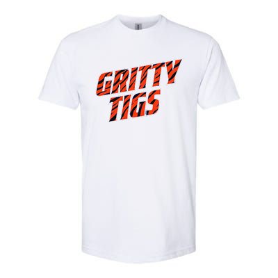 Gritty Tigs October Ready Baseball Fans 2024 Softstyle CVC T-Shirt