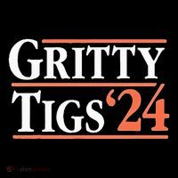 Gritty Tigs October Ready 2024 Playoff Baseball Season Impact Tech Backpack