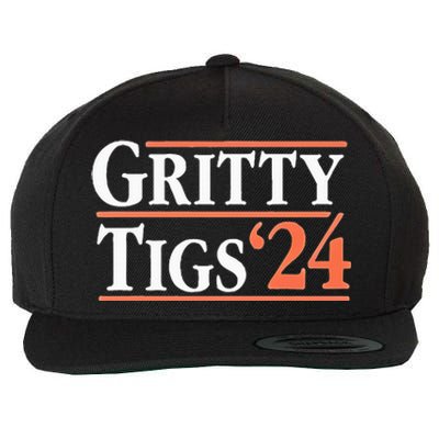 Gritty Tigs October Ready 2024 Playoff Baseball Season Wool Snapback Cap