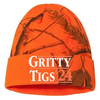 Gritty Tigs October Ready 2024 Playoff Baseball Season Kati Licensed 12" Camo Beanie