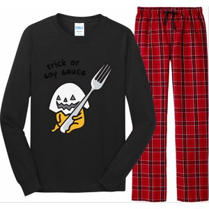 Gudetama Trick Or Treat Halloween Long Sleeve Pajama Set