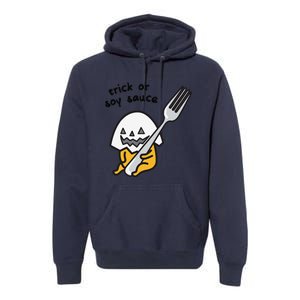 Gudetama Trick Or Treat Halloween Premium Hoodie