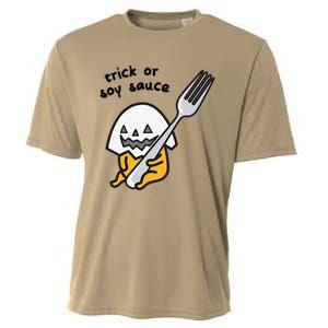 Gudetama Trick Or Treat Halloween Cooling Performance Crew T-Shirt