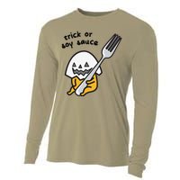 Gudetama Trick Or Treat Halloween Cooling Performance Long Sleeve Crew