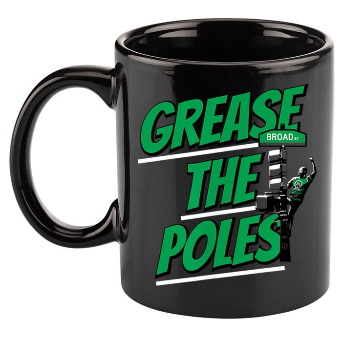 Grease The Poles Philadelphia Football 11oz C Handle Ceramic Mug