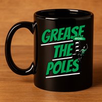 Grease The Poles Philadelphia Football 11oz C Handle Ceramic Mug