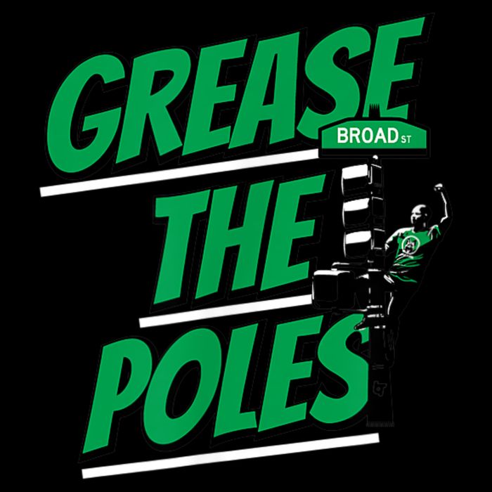 Grease The Poles Philadelphia Football Drawstring Bag