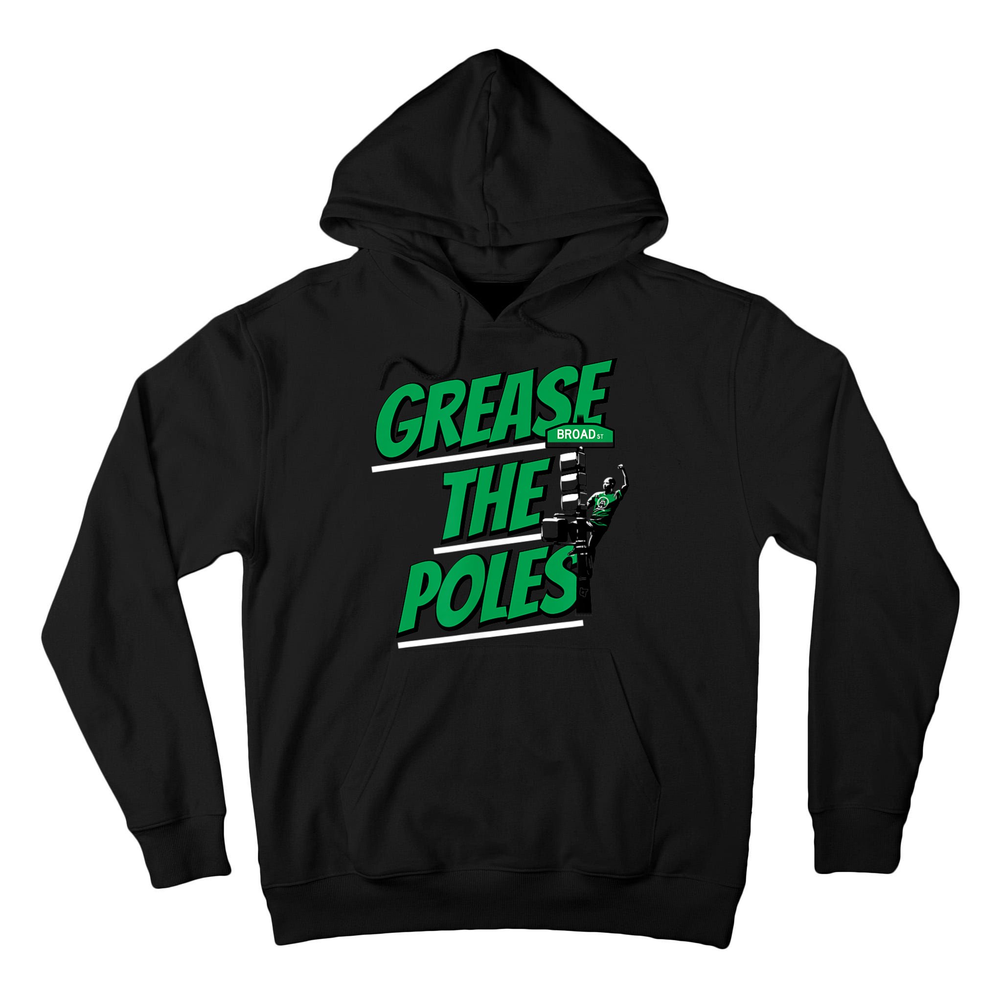 Grease The Poles Philadelphia Football Tall Hoodie