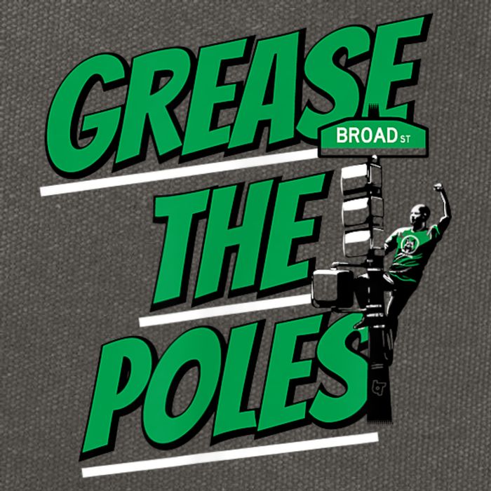 Grease The Poles Philadelphia Football Cotton Canvas Backpack