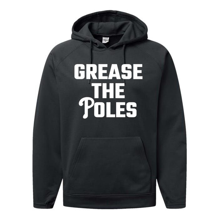 Grease The Poles Philadelphia Performance Fleece Hoodie