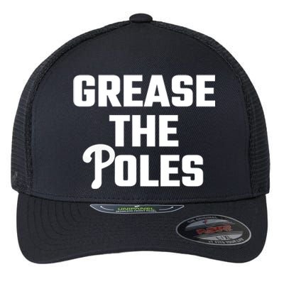 Grease The Poles Philadelphia Flexfit Unipanel Trucker Cap