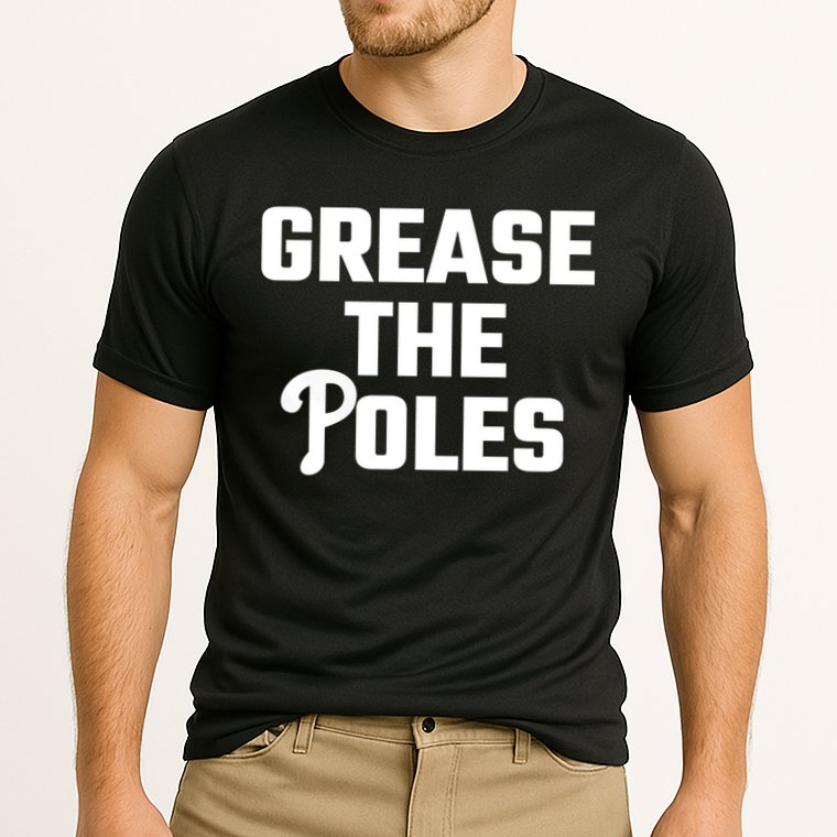 Grease The Poles Philadelphia Cooling Performance Crew T-Shirt