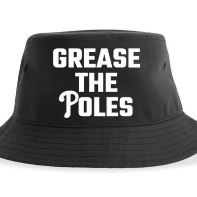 Grease The Poles Philadelphia Sustainable Bucket Hat