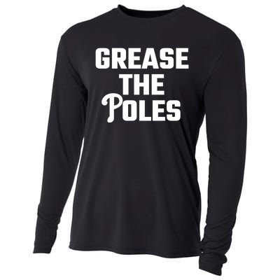 Grease The Poles Philadelphia Cooling Performance Long Sleeve Crew