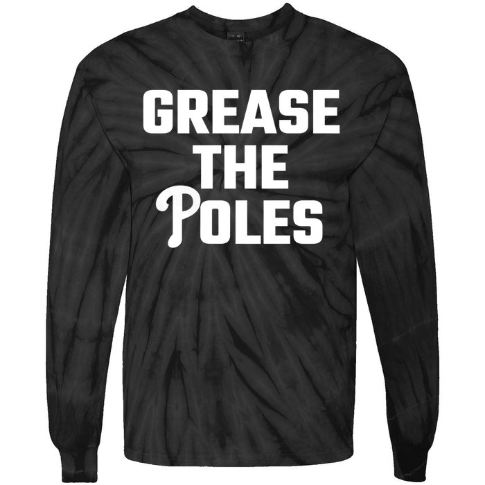 Grease The Poles Philadelphia Tie-Dye Long Sleeve Shirt