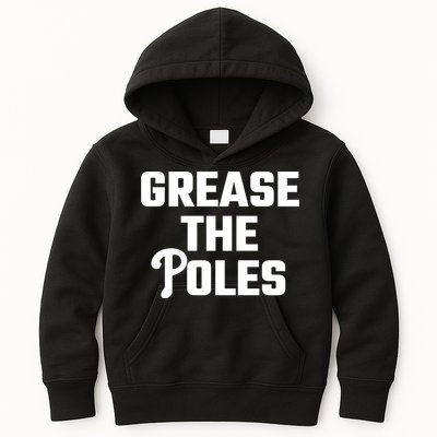 Grease The Poles Philadelphia Kids Hoodie