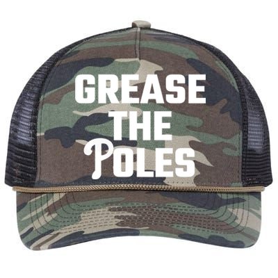 Grease The Poles Philadelphia Retro Rope Trucker Hat Cap