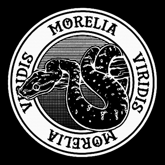 Green Tree Python Tattoo Style Reptile Keeper Snake Owner Button