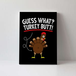 Guess Turkey Pilgrim Thanksgiving Canvas