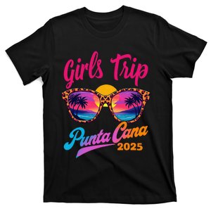 Girl Trip Punta Cana 2025 Matching Summer Vacation Women Gift T-Shirt