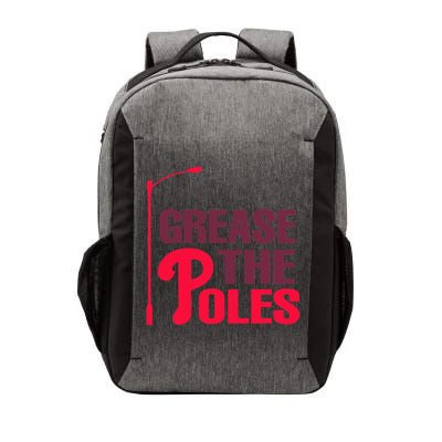 Grease The Poles Philadelphia Baseball Fan Lover Vector Backpack