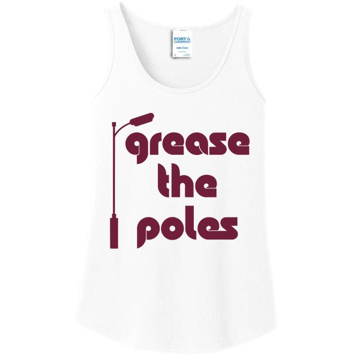 Grease The Poles Philadelphia Baseball Fan Lover Ladies Essential Tank