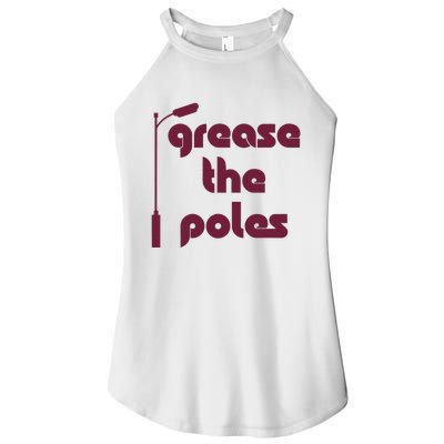 Grease The Poles Philadelphia Baseball Fan Lover Women’s Perfect Tri Rocker Tank