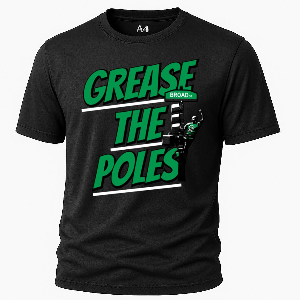 Grease The Poles Philadelphia Football Cooling Performance Crew T-Shirt